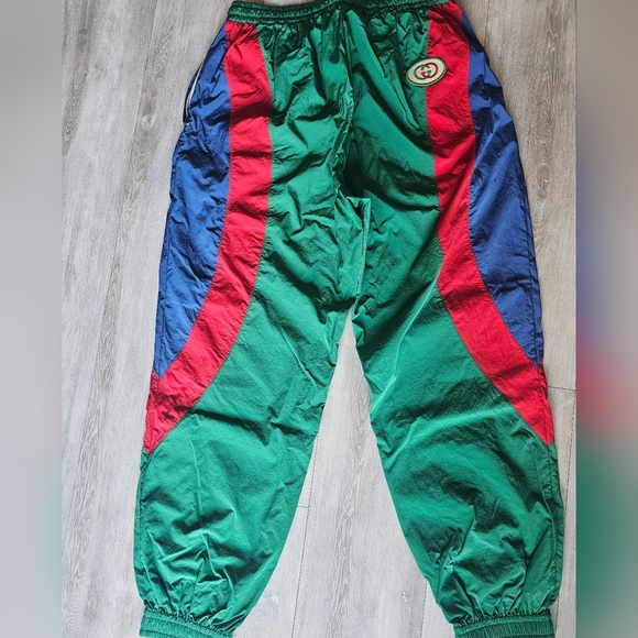 GUCCI OVERSIZED GRG NYLON TRACK PANT - Picture 2 of 7